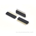 Conector hembra de 1,27 mm Sencillo H4,3 mm 13P